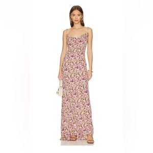 Faithful The Brand Lusia Midi Dress in Cala Nika Floral